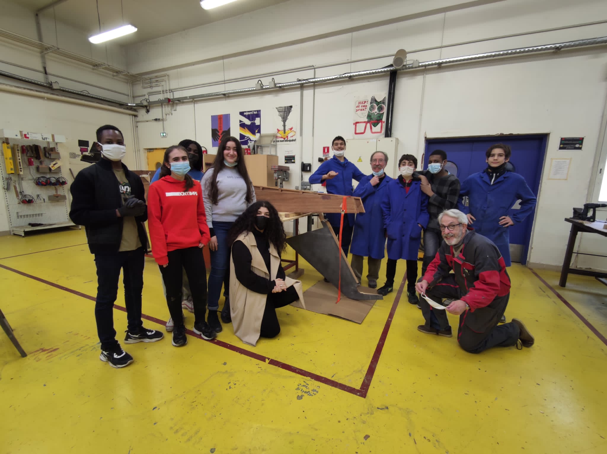 Jeunes du CIAJ au collège LSS